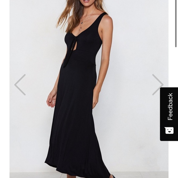 Nasty Gal Black Dress - Picture 2 of 6